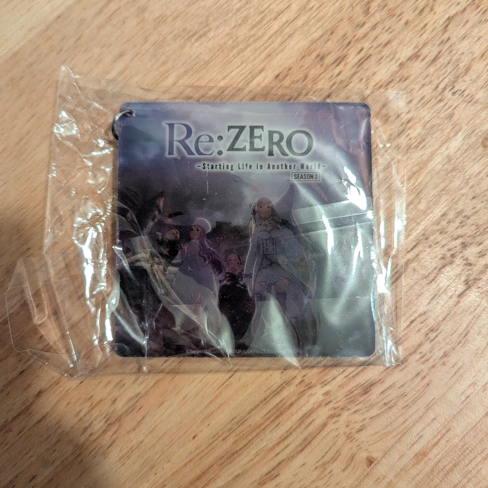 NYCC 2024 Re:ZERO Starting Life in Another World Season 3 Exclusive Keychain - Picture 2 of 2